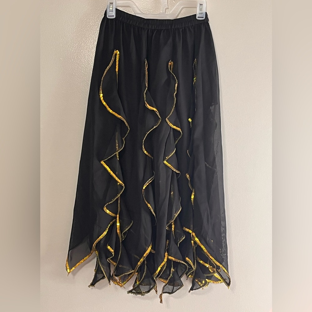 Women’s Sequin Belly Dance Skirt